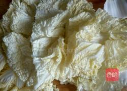 肉末白菜的做法图解1