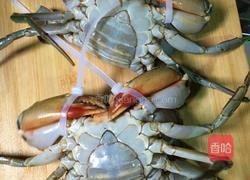 煎蟹的做法图解2
