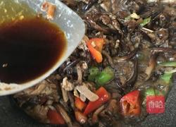 鲜榛蘑炒辣椒的做法图解16