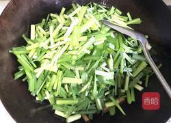 韭菜炒香干的做法图解4