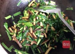 韭菜炒香干的做法图解5