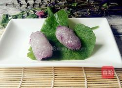 西米紫薯卷的做法图解10
