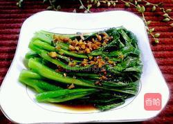 白灼菜心的做法图解7