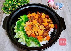 排骨玉米萝卜煲仔饭的做法图解16