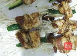 金针菇五花肉卷的做法图解4