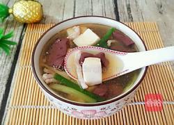 猪血豆腐汤的做法图解10