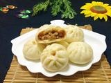 大葱香菇猪肉包