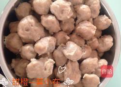 肉丸的做法图解4