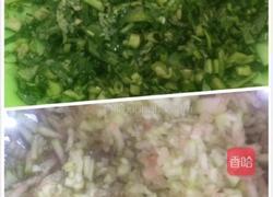 2岁儿童版～西瓜皮肉馅馄饨的做法图解2