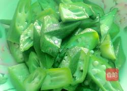秋葵炒键子肉的做法图解5