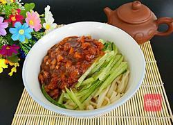 黄豆酱香凉拌面的做法图解10