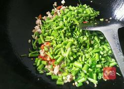空心菜炒辣椒肉末的做法图解6