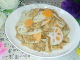 藕炒肉片