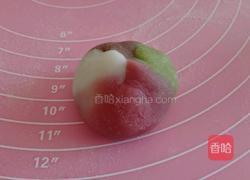 四色冰皮月饼的做法图解7