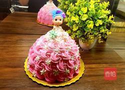 芭比娃娃蛋糕的做法图解11