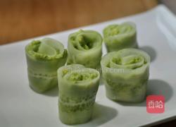 青瓜牛油果卷的做法图解5