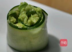 青瓜牛油果卷的做法图解4