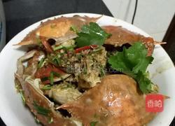 香辣梭子蟹的做法图解5