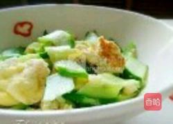 鸡蛋炒瓜片的做法图解10