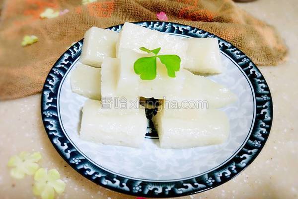 糯米粉蒸年糕的做法_糯米粉蒸年糕的做法大全