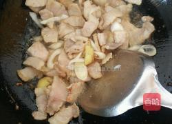 五花肉炒圆椒的做法图解5