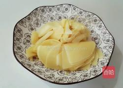 酸笋炒大肠的做法图解2