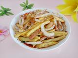 土豆洋葱炒肉丝