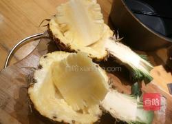 菠萝炒饭的做法图解2