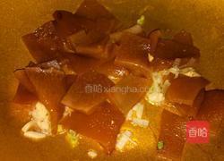 青椒炒肉皮的做法图解4