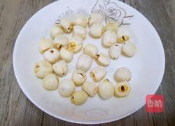 绿豆莲子百合粥的做法图解1