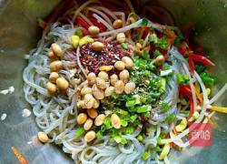 黄豆芽拌粉丝的做法图解9