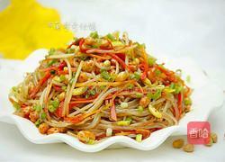 黄豆芽拌粉丝的做法图解10