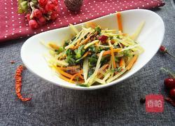 土豆丝炝田七的做法图解11