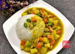 咖喱鸡肉土豆饭的做法图解8