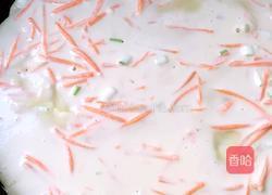 胡萝卜丝蛋饼的做法图解3