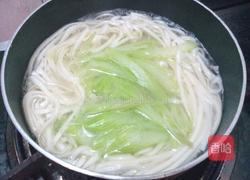 芹菜面条的做法图解5