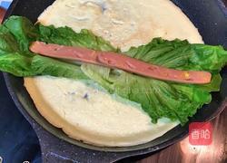 鸡蛋卷菜饼的做法图解6