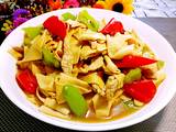 尖椒炒干豆腐的做法[图]