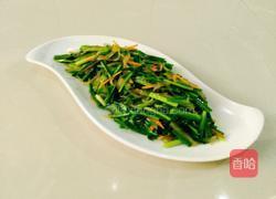 韭菜炒粉条的做法图解14