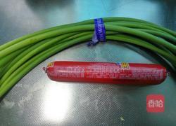 蒜苔炒火腿的做法图解1