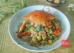 螃蟹烩饭的做法图解11