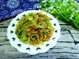 包菜炒饼丝的做法[图]
