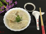 韭菜肉馅鸡蛋饺子