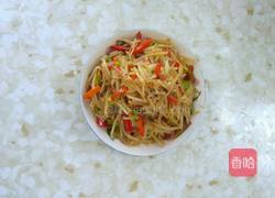 彩椒炒土豆丝的做法图解6
