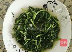 清炒茼蒿的做法图解3