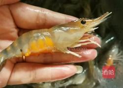 白灼盐水沼虾的做法图解4