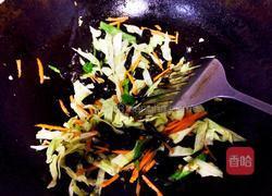 鱼香炒饼的做法图解4