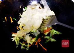鱼香炒饼的做法图解5