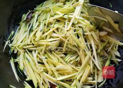 醋炝南瓜丝的做法图解2