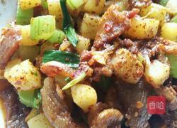 油渣土豆炒莴笋的做法图解6